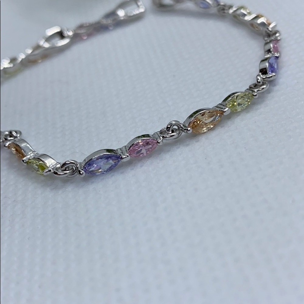 Strain less steel multicolor rainbow 🌈 Bracelet…